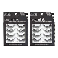 Thumbnail for Image 10 of Black 811 / 4 pair (Pack of 2) for the product Ardell Faux Mink Lashes False Eyelashes