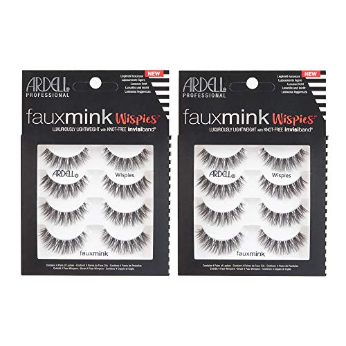 Image 7 of Faux Mink Wispies / 4 pair (Pack of 2) for the product Ardell Faux Mink Lashes False Eyelashes