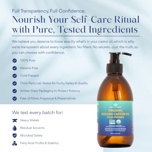 Image 10 of QUEEN OF THE THRONES Organic Golden Castor Oil