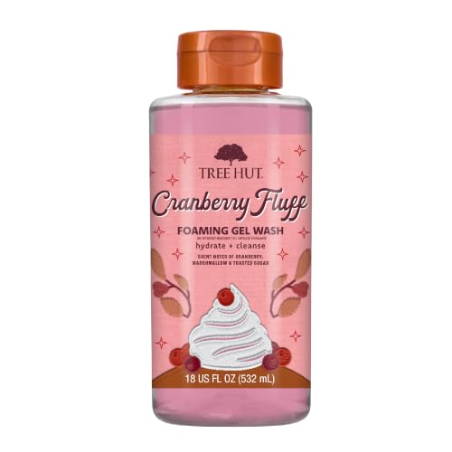 Image 1 of Cranberry Fluff / 18 Fl Oz (Pack of 1) for the product Tree Hut Foaming Body Wash