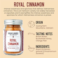 Thumbnail for Image 6 of Burlap & Barrel Cinnamon Delights: Royal Cinnamon and Cinnamon Verum