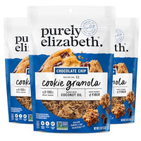 Thumbnail for Image 1 of Default Title for the product Purely Elizabeth Cookie Granola Chocolate Chip 11oz Bag (3 Pack)