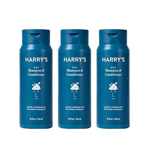 Image 2 of 14 Fl Oz (Pack of 3) for the product Harry's Men's 2 in 1 Shampoo and Conditioner - Aspen Scent - 30 fl oz
