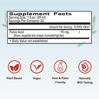 Thumbnail for Image 6 of Vital Earth Minerals Fulvic Minerals Liquid, 32 Oz