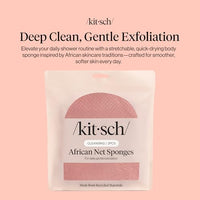 Thumbnail for Image 5 of Kitsch African Net Sponge Exfoliating Body Scrubber