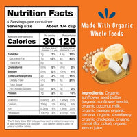 Thumbnail for Image 3 of Amara Organic Sunflower Butter Banana Protein Blend Superfood Smoothie Melts - 1oz: Baby Snacks, 3rd Stage, Vegan, Non-GMO