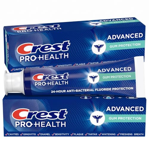 Image 4 of 5.1 Ounce (Pack of 2) for the product Crest Pro-Health Advanced Gum Protection Toothpaste, 5.1 oz