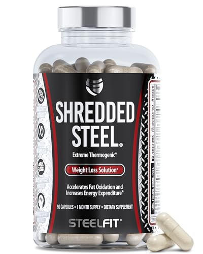 Image 1 of Default Title for the product SteelFit Shredded Steel - Extreme Weight Loss Supplement - 90 Count