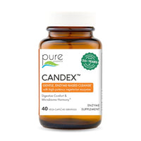 Thumbnail for Image 2 of 40 Count (Pack of 1) for the product PURE ESSENCE LABS Pure Essence Candex Digestive Enzyme Supplement with Cellulase & Hemicellulase - Supports Gut Health, Carbohydrate Digestion & Microbiome Balance - Non-GMO - 80 Capsules