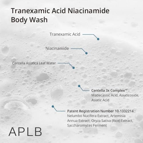 Image 4 of APLB Tranexamic Acid Niacinamide Body Wash 10.14 FL.OZ