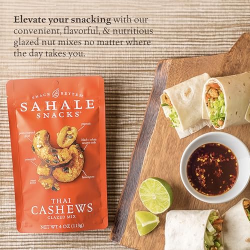 Image 6 of Sahale Snacks Thai Cashews Glazed Mix, 4 Ounces (Pack of 6)
