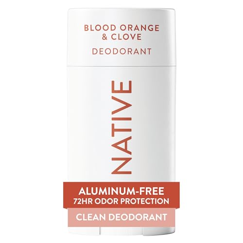 Image 1 of Default Title for the product Native Deodorant Contains Naturally Derived Ingredients, 72 Hour Odor Control, Deodorant for Women and Men, Aluminum Free, Blood Orange & Clove 2.65oz