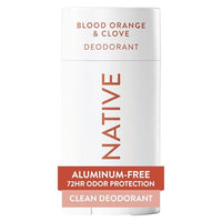 Thumbnail for Image 1 of Default Title for the product Native Deodorant Contains Naturally Derived Ingredients, 72 Hour Odor Control, Deodorant for Women and Men, Aluminum Free, Blood Orange & Clove 2.65oz