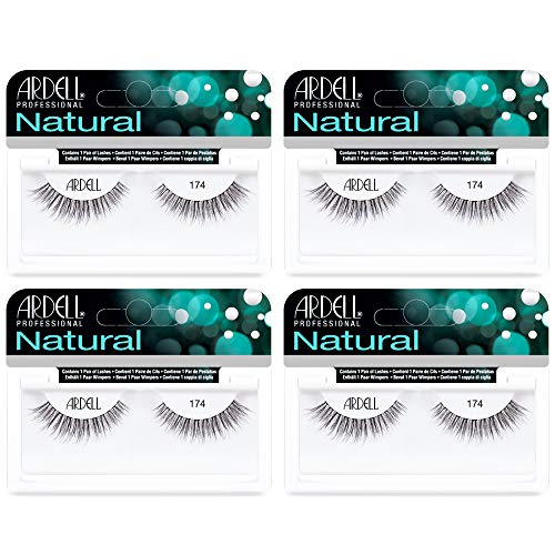 Image 1 of Default Title for the product Ardell Lashes 174 Lightweight Natural Looking False Eyelashes 4 Pack