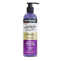 Thumbnail for Image 1 of 12 Fl Oz (Pack of 1) for the product Aunt Jackie's Curls & Coils Curl La La Hold Me Down Styling Gel, 12 fl oz