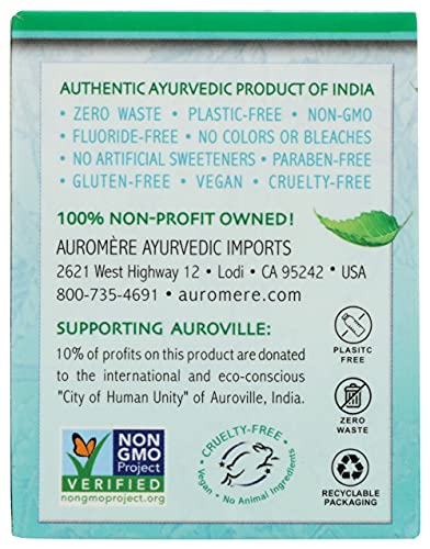 Image 4 of Auromere Toothpaste Jar (4.16 oz)