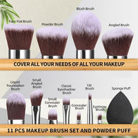 Thumbnail for Image 5 of BS-MALL Makeup Brush Set