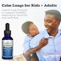 Thumbnail for Image 6 of RidgeCrest Herbals ClearLungs Liquid Lung Support, Orange Flavor 2 fl oz