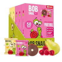 Thumbnail for Image 5 of 50ct Pear & Raspberry for the product Bob Snail Fruit Rolls
