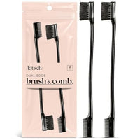 Thumbnail for Image 1 of 2 Pcs for the product Kitsch Double Sided Edge Brush for Women – 2 Pcs