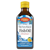 Thumbnail for Image 1 of Default Title for the product Carlson The Very Finest Fish Oil, 1600 mg, Omega-3s, 200 mL (6.7 Fl Oz)