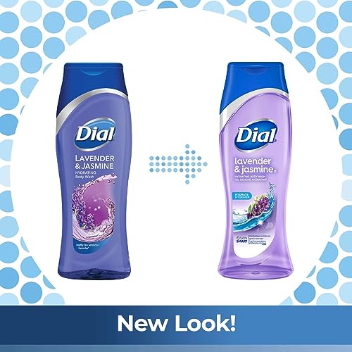 Image 4 of Dial Body Wash, Calm & Soothe Lavender & Jasmine Scent, 16 fl oz, Pack of 6