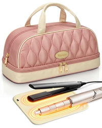Thumbnail for Image 4 of White Pink / Standard for the product Mancro Hair Tools Travel Bag Compatible with Shark Flexstyle