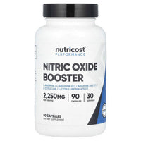 Thumbnail for Nutricost Nitric Oxide Booster 750 Mg 90 Caps