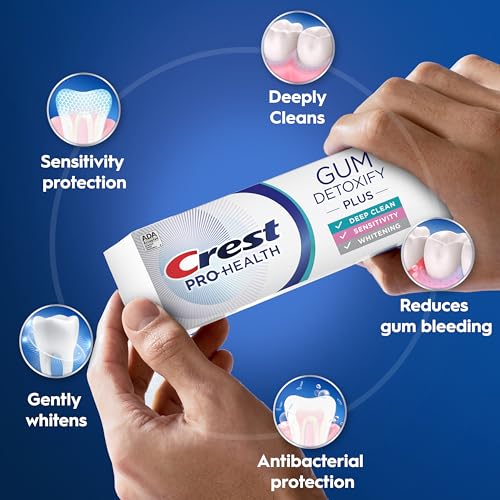 Image 4 of Crest Pro-Health Gum Detoxify Plus Toothpaste 4.5 oz Pack of 3
