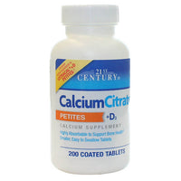 Thumbnail for 21st Century Calcium Citrate Petites + D3 200 Tabs
