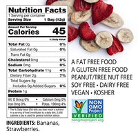 Thumbnail for Image 2 of Brothers-ALL-Natural Freeze Dried Fruit Crisps, Banana Strawberry, 0.42 Oz (Pack of 24)