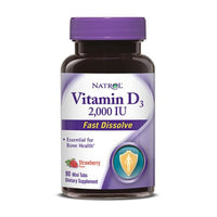 Thumbnail for Natrol Vitamin D3 2000 IU, Minis 90 tabs