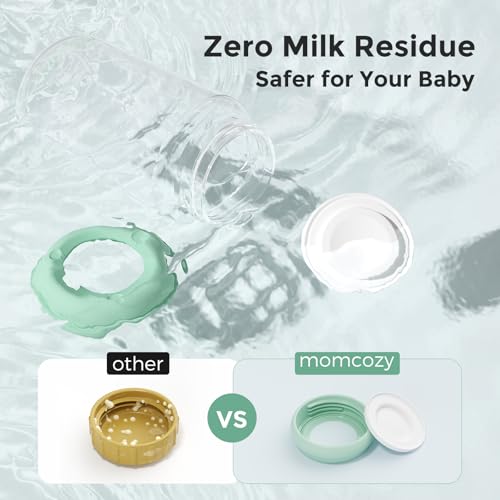 Image 5 of Momcozy Natural Baby Bottles, Wide-Neck, BPA Free Breast Milk Container