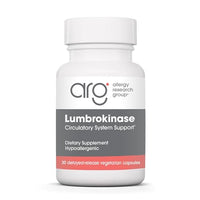 Thumbnail for Image 1 of 30 Count (Pack of 1) for the product Allergy Research Group ARG Lumbrokinase 32 mg Delayed-Release, 30 Capsules