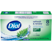 Thumbnail for Image 6 of Dial Antibacterial Bar Soap Refresh & Renew Mountain Fresh 4 oz 32 Bars