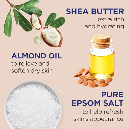 Image 2 of Dr Teal's Foaming Bath with Pure Epsom Salt, Shea Butter & Almond, 34 fl oz (Pack of 4)