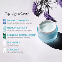 Thumbnail for Image 4 of KLAVUU Blue Pearlsation Day 8 Cups Aqua Cream, Niacinamide (1.69oz)