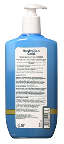 Image 3 of Australian Gold Moist Lock Tan Extender 16 Ounce Pump Pack of 3