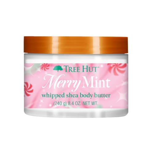 Image 1 of Default Title for the product Tree Hut Merry Mint Whipped Body Butter with Shea Butter, 8.4 Oz