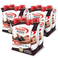Thumbnail for Image 1 of Default Title for the product Premier Protein Protein Shake, Cookies and Cream, 12 Count