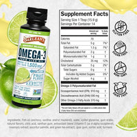Thumbnail for Image 6 of Barlean's Key Lime Pie Omega-3 Fish Oil Liquid, 8oz