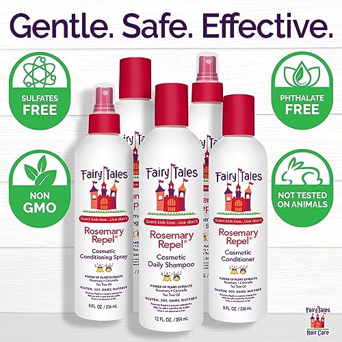 Image 5 of Fairy Tales Rosemary Repel Daily Kids Conditioning Spray ? 8 fl oz. Pack of 2
