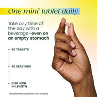 Thumbnail for Image 7 of MegaFood Methyl B12, Cellular Energy Metabolism Support, 90 Mini Tablets