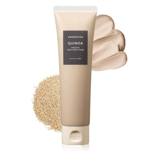 Image 1 of Default Title for the product AROMATICA Quinoa Protein Hair Mask Treatment (5.41oz / 160ml)