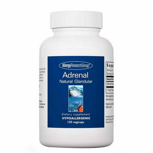 Nutricology/ Allergy Research Group Adrenal Natural Glandular 150 Veg Caps