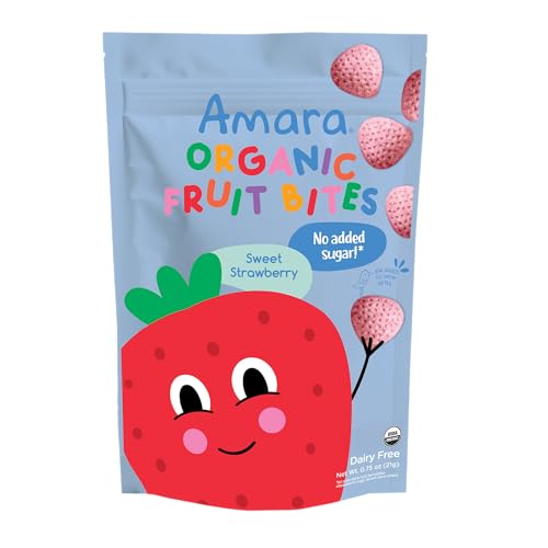 Image 1 of Default Title for the product Amara, Organic Fruit Bites Sweet Strawberry