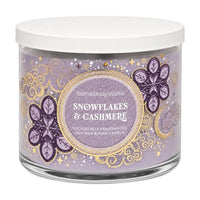 Thumbnail for Image 1 of Default Title for the product Bath & Body Works Snowflakes and Cashmere 3 Wick Candle - 2025 Edition