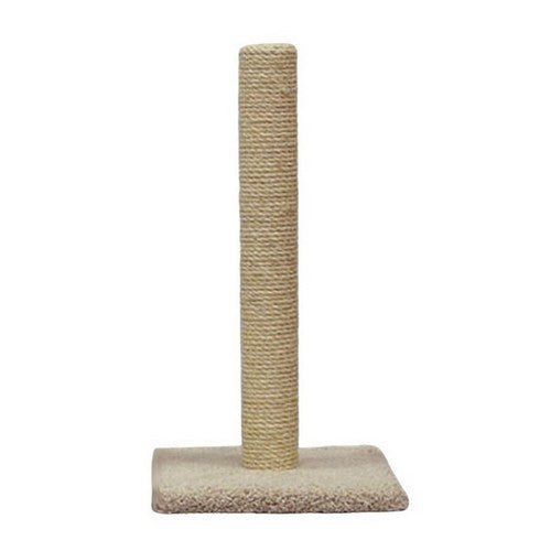 Classy Kitty Cat Sisal Scratching Post 32" High (Assorted Colors) by North American Pet Products