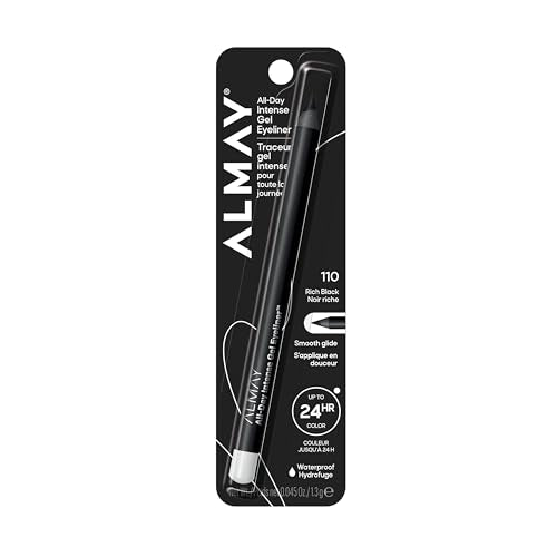 Image 5 of 110 Rich Black / 1 Count (Pack of 1) for the product Almay All-Day Intense Gel Eyeliner