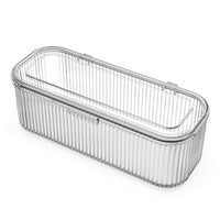 Thumbnail for Image 2 of 1 Pack for the product JessLab Makeup Brush Holder with Lid, Makeup Sponge Storage Case